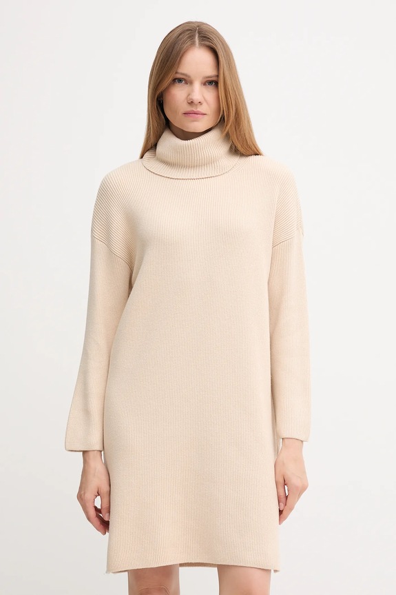 Šaty Barbour pletenina béžová LDR0559
