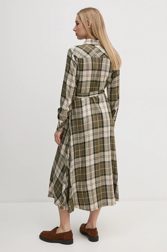 Дрехи Рокля Barbour LDR0859 зелен