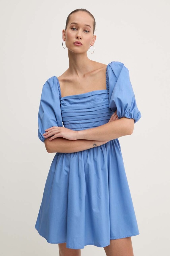 Abercrombie & Fitch sukienka niebieski KI159.4747.245