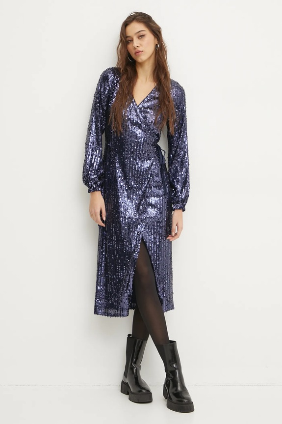 Haljina Superdry W8011701A.GOU mornarsko plava AW24