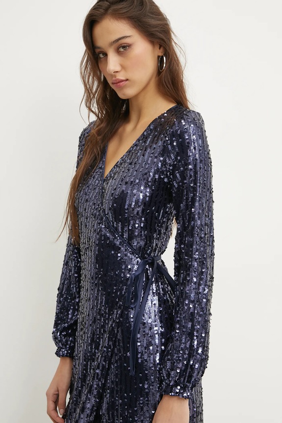 Haljina Superdry mornarsko plava W8011701A.GOU