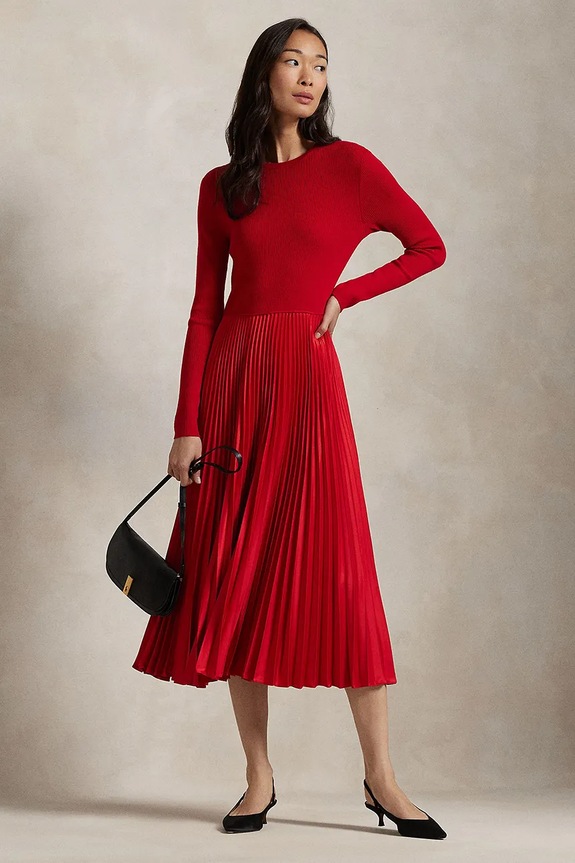 Polo Ralph Lauren dress 211948693 red