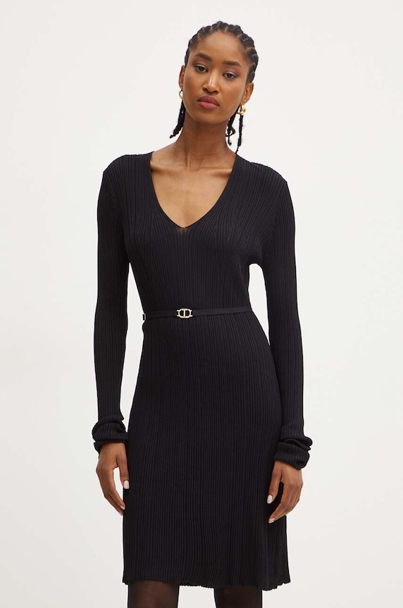 Twinset rochie 242TP3041 negru AW24