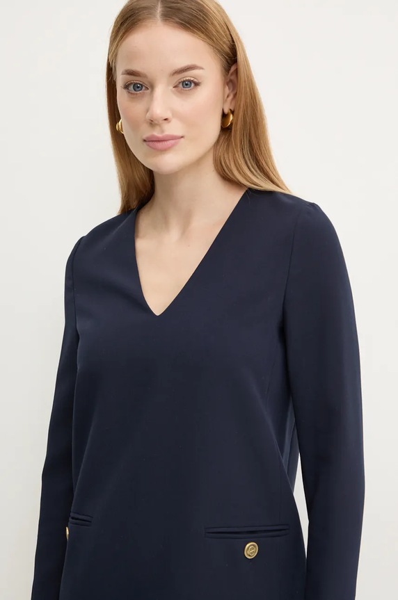 Twinset sukienka 242TT2102 granatowy