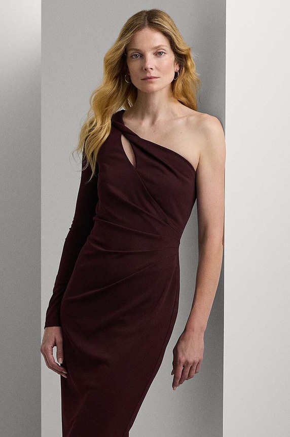 Ρούχα Φόρεμα Lauren Ralph Lauren 253951571 κόκκινο