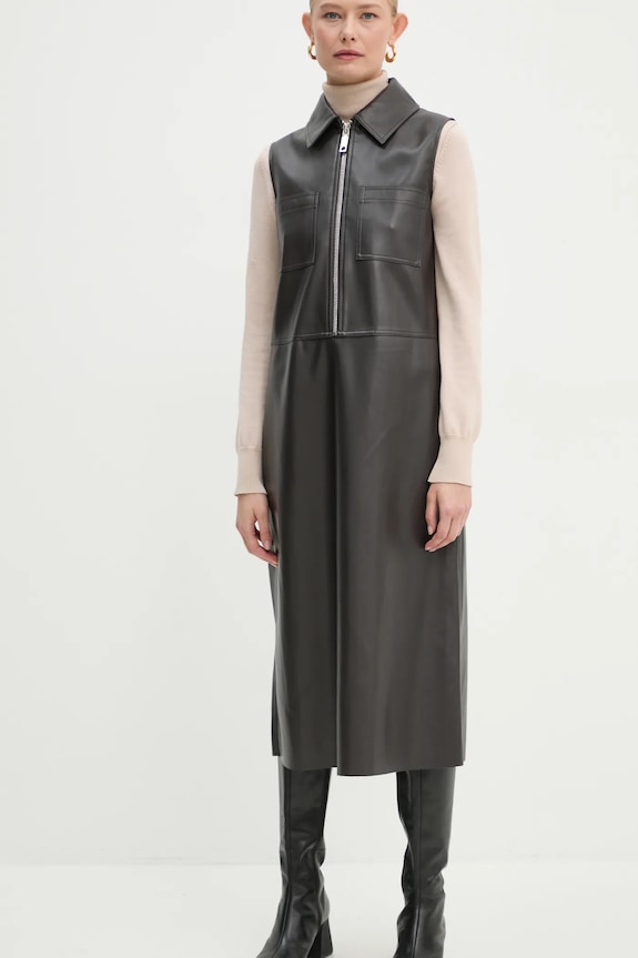 Šaty MAX&Co. 2426626034200 hnědá AW24