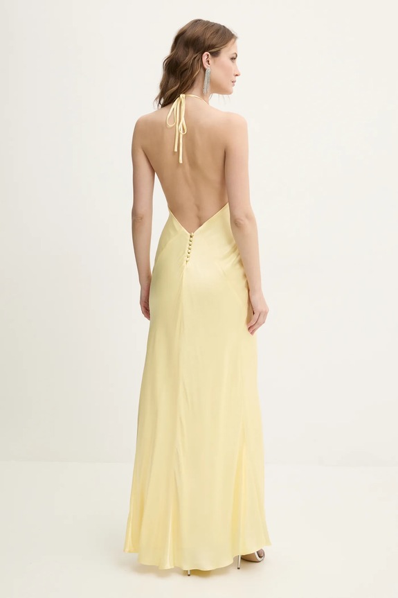 Bardot rochie YVE 59315DB galben SS26
