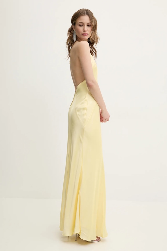Bardot rochie YVE galben 59315DB