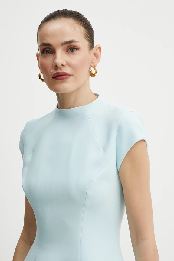 Bardot sukienka DELPHI turkusowy 59329DB