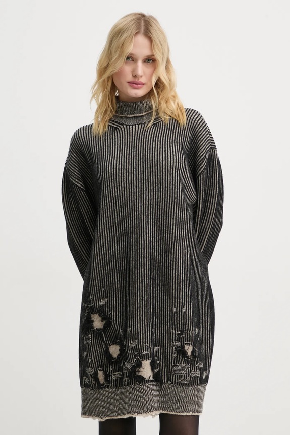 Сукня MM6 Maison Margiela візерунок чорний S62DA0031.M13076
