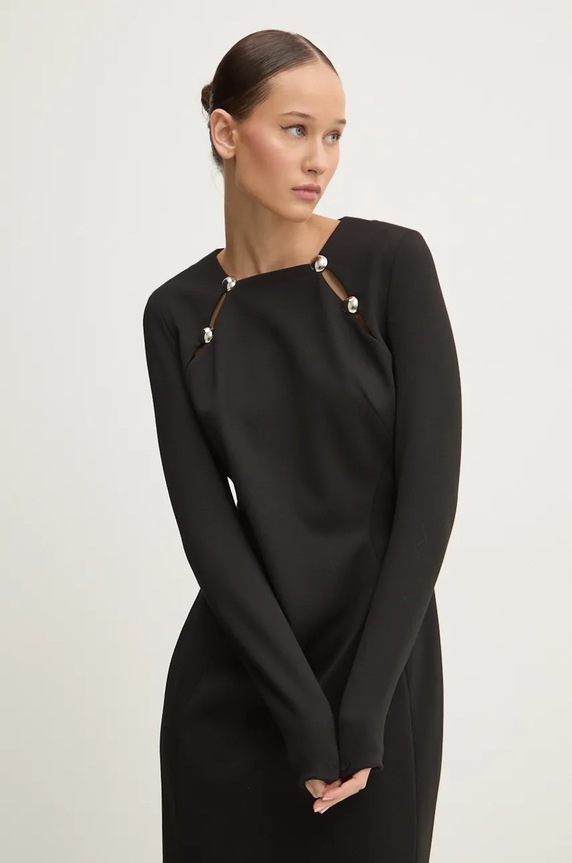 HUGO rochie negru 50523055