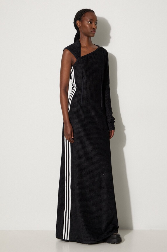 Y-3 dress Waffle Warpknit Dress A-line black IW7499
