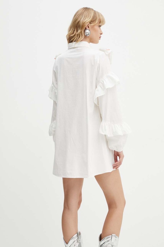 Îmbrăcăminte Never Fully Dressed rochie din bumbac Austin Mini NFDDR1436 alb