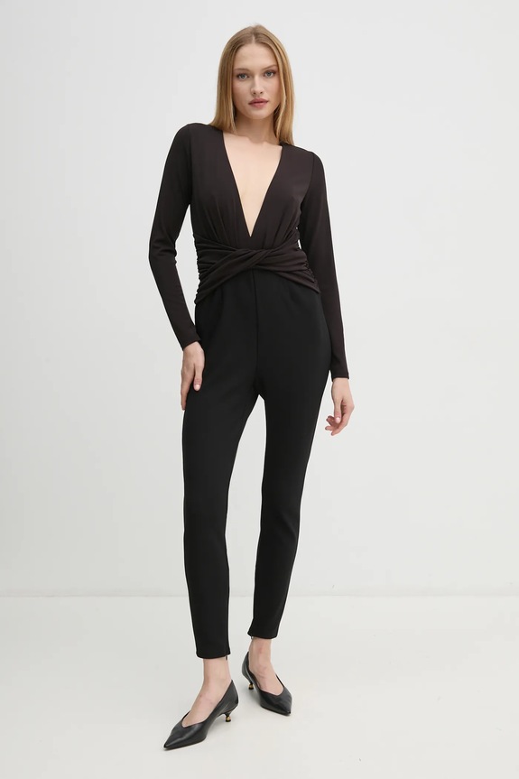 Ολόσωμη φόρμα MICHAEL Michael Kors MF482MVAPQ μαύρο AW24