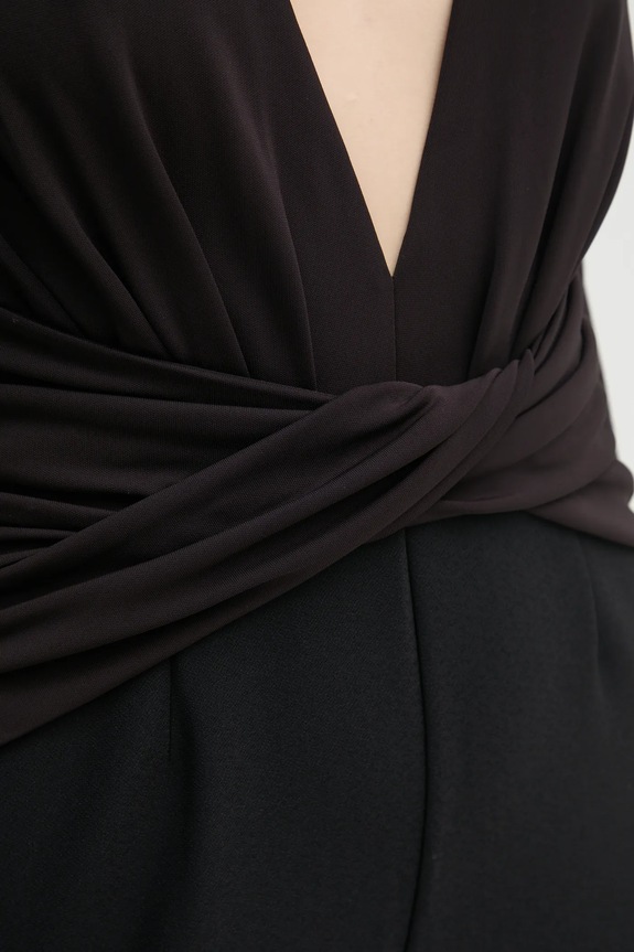 Ολόσωμη φόρμα MICHAEL Michael Kors MF482MVAPQ μαύρο