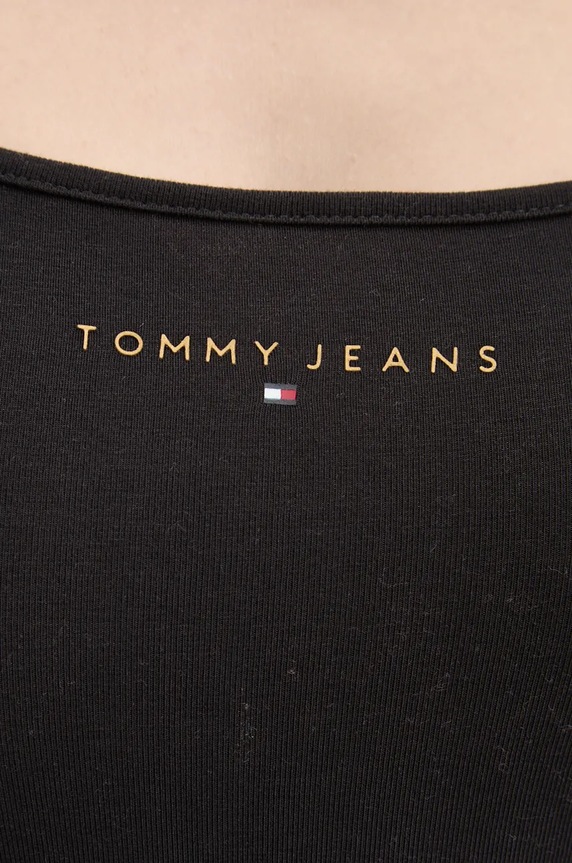 Haljina Tommy Jeans DW0DW18722 crna