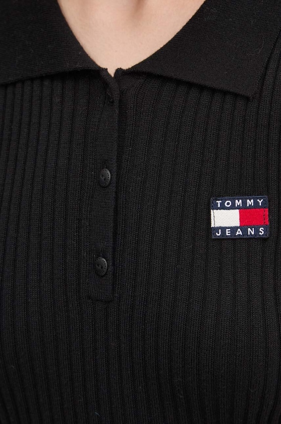 Tommy Jeans sukienka DW0DW18734 czarny