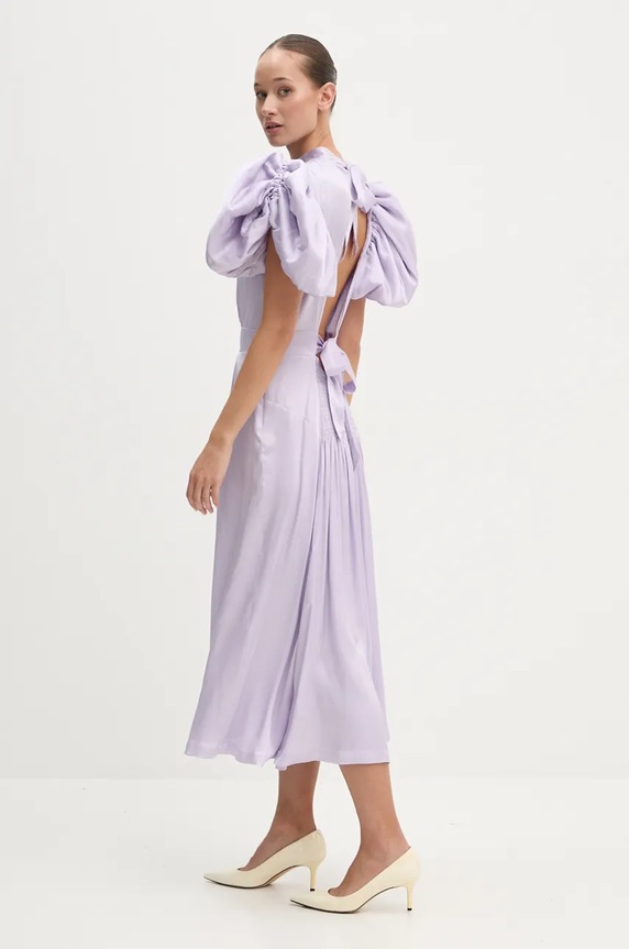 Rotate ruha 1125581813 lila AW24