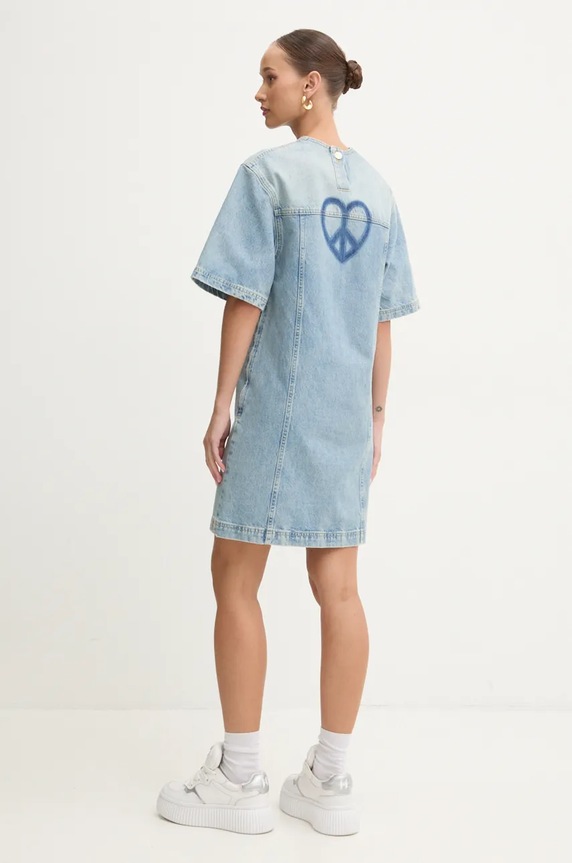 Oblečení Džínové šaty Moschino Jeans 0415.8720 modrá