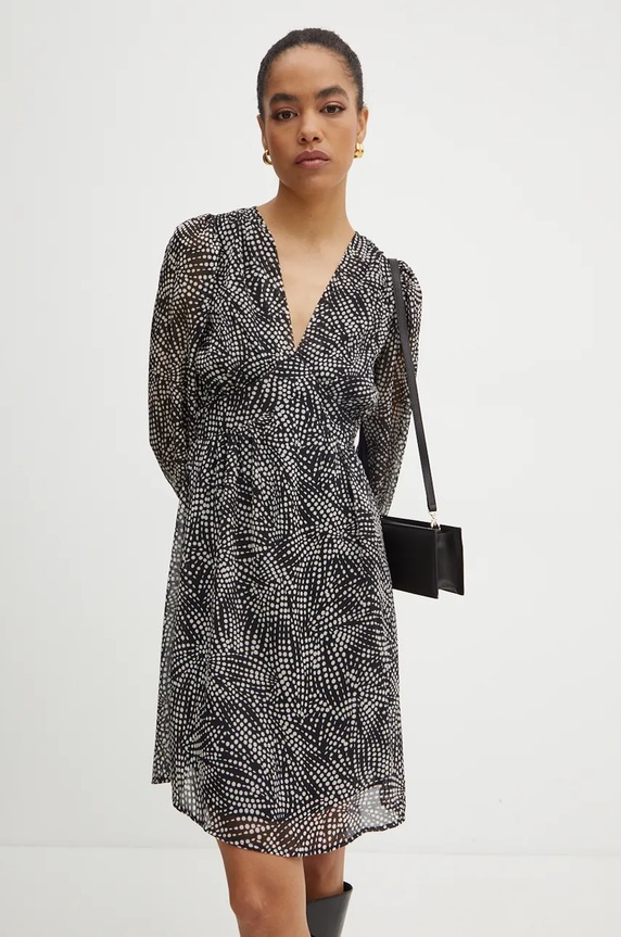 Šaty Morgan RBETTY RBETTY černá AW24