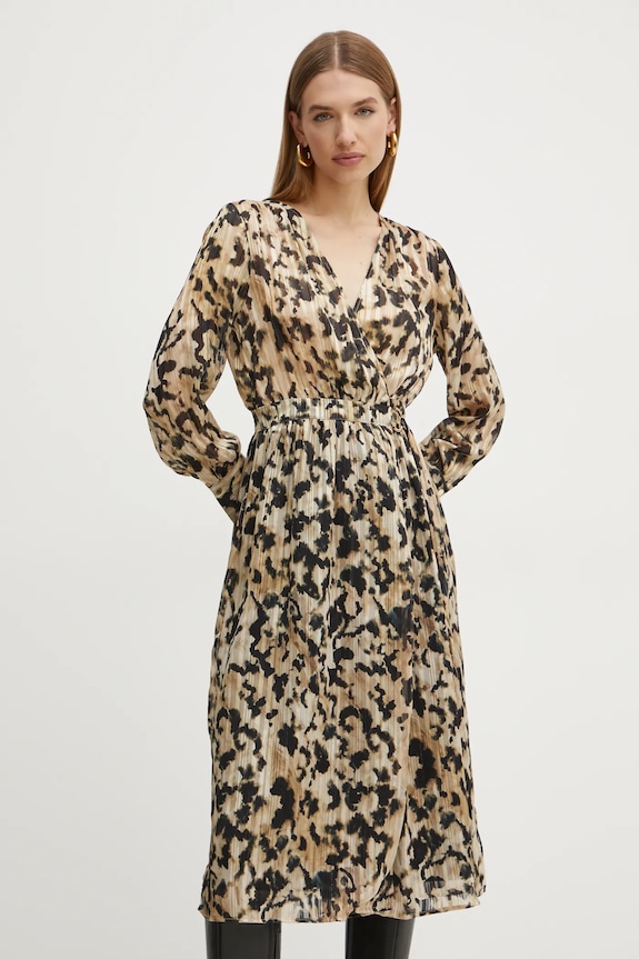 Morgan rochie RILOV.F midi maro RILOV.F