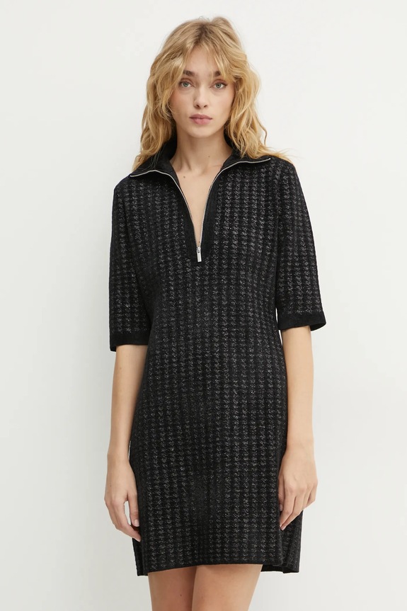 Φόρεμα Morgan RMARS εμπριμέ μαύρο RMARS