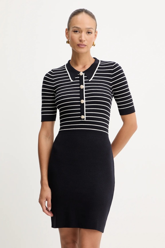 Šaty Morgan RMROSS mini námořnická modř RMROSS