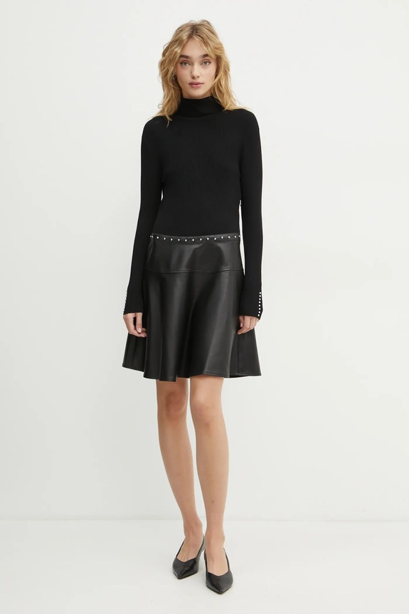 Morgan sukienka RPEPPER casual czarny RPEPPER