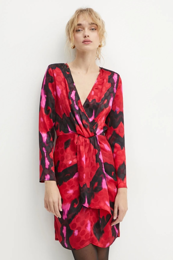 Morgan ruha RYSE.F gombolós piros RYSE.F