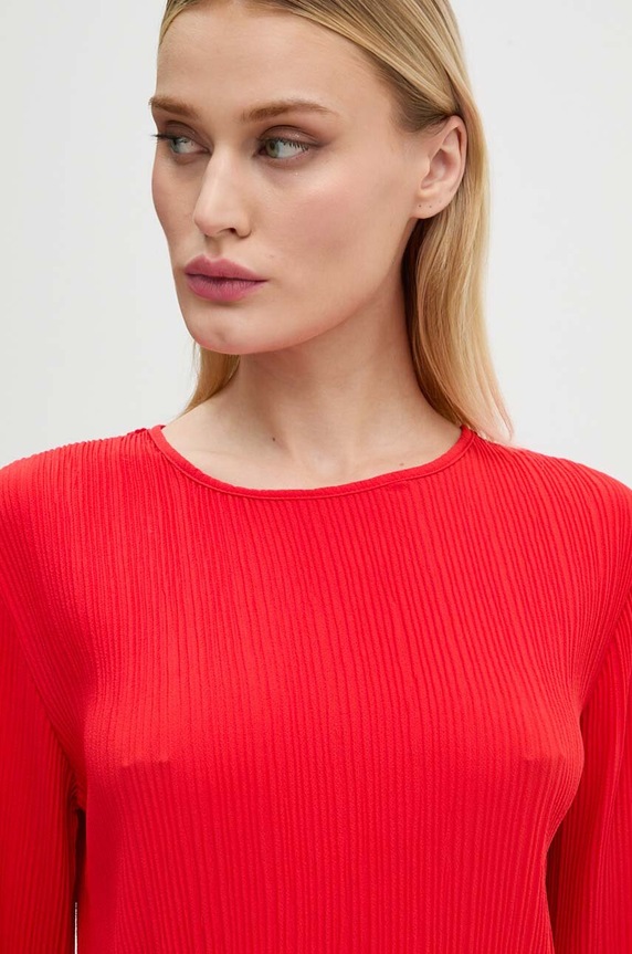 Платье Never Fully Dressed Red Gaia Plisse NFDDR1549 красный