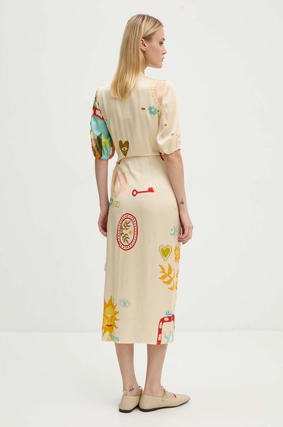 Oblečení Šaty Never Fully Dressed Vienna Wrap Dress NFDDR1567 vícebarevná
