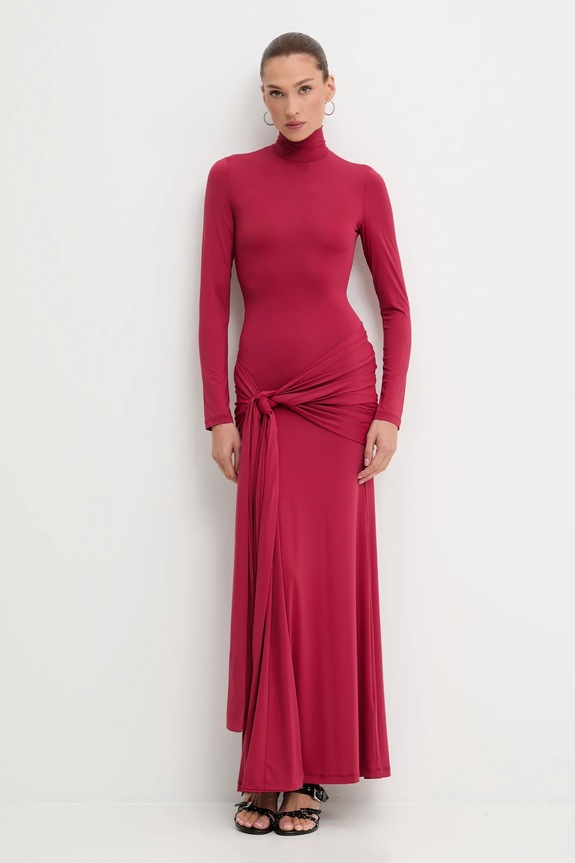 Bardot ruha ALIX 59467DB burgundia AW25