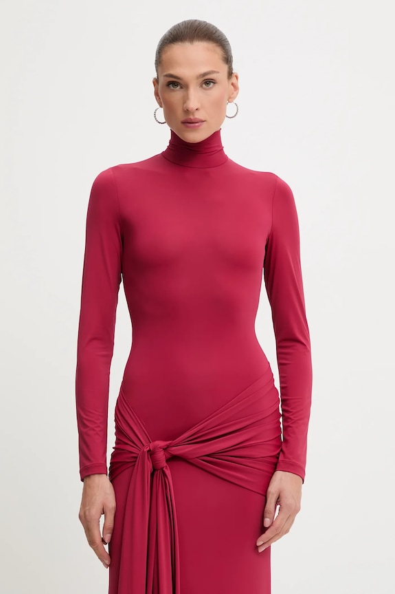 Bardot ruha ALIX burgundia 59467DB