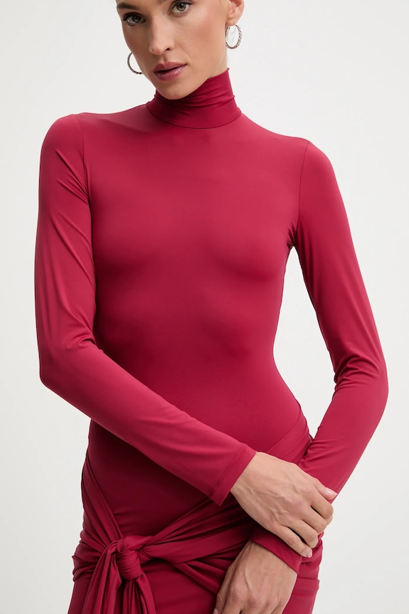 Bardot ruha ALIX 59467DB burgundia