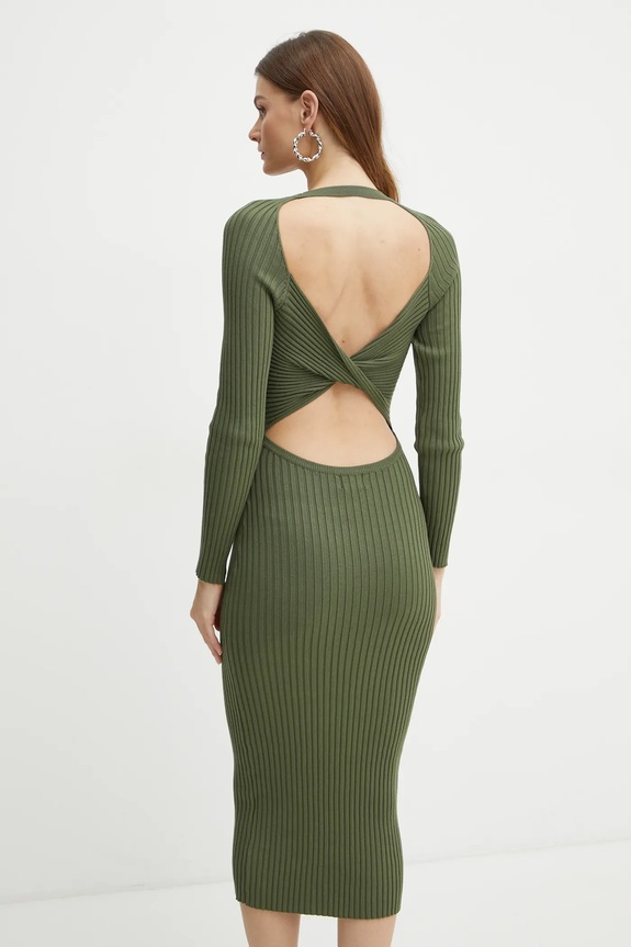 Odjeća Haljina Bardot VIGO 58910DB zelena