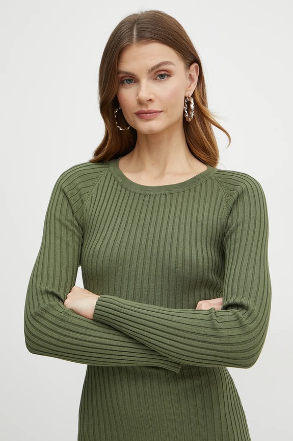 Haljina Bardot VIGO zelena 58910DB