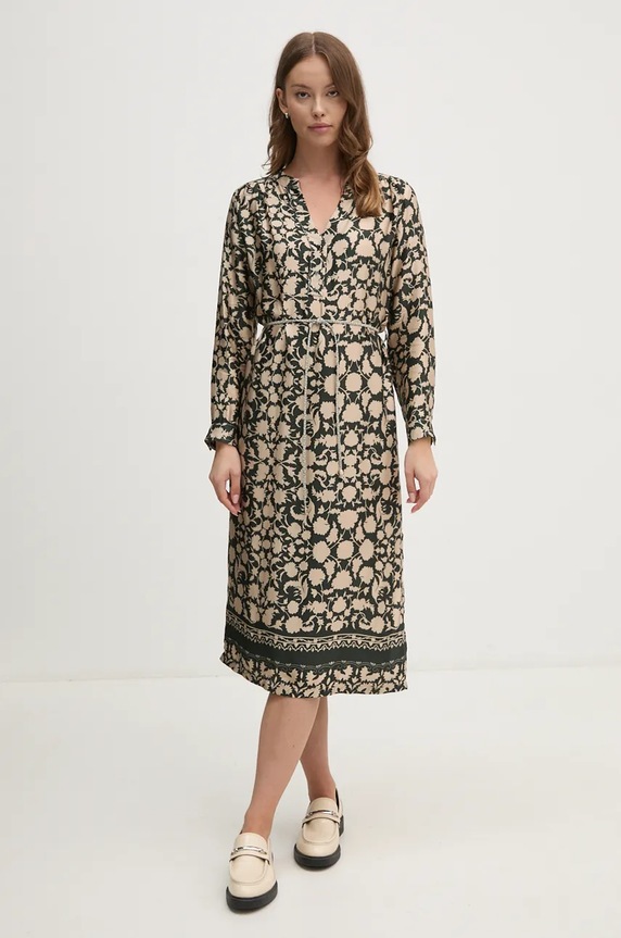 Haljina La Petite Française PFREDEVABLE casual zelena PFREDEVABLE