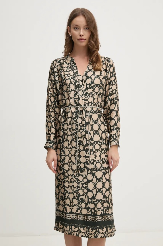 Haljina La Petite Française PFREDEVABLE PFREDEVABLE zelena AW24