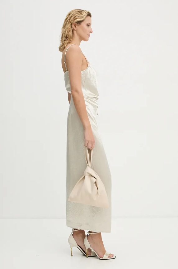 Haljina Nanushka BRIAR NW24PFBS13171 bež AW24