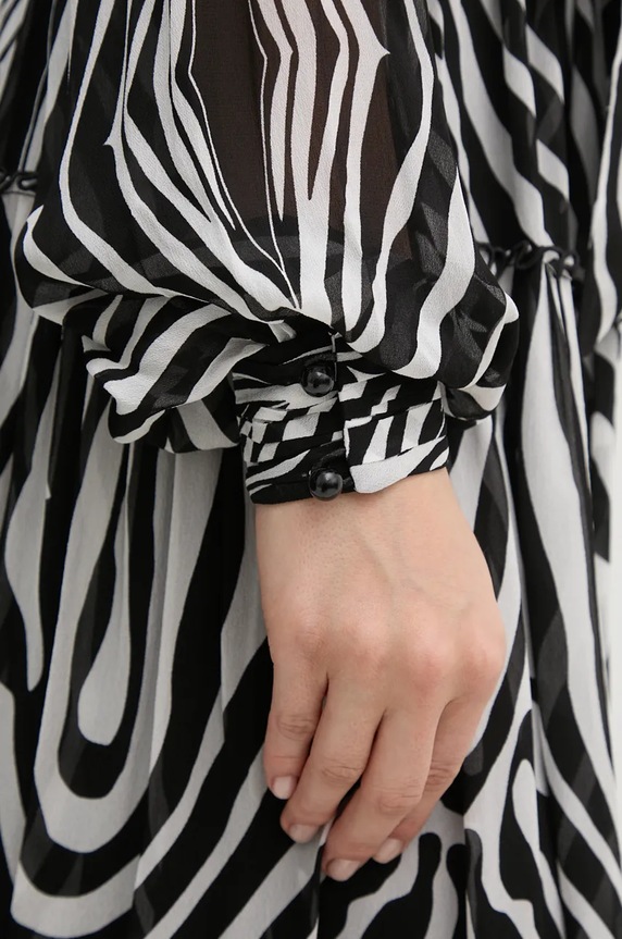Šaty DIANE VON FURSTENBERG DVFDL3S002 čierna