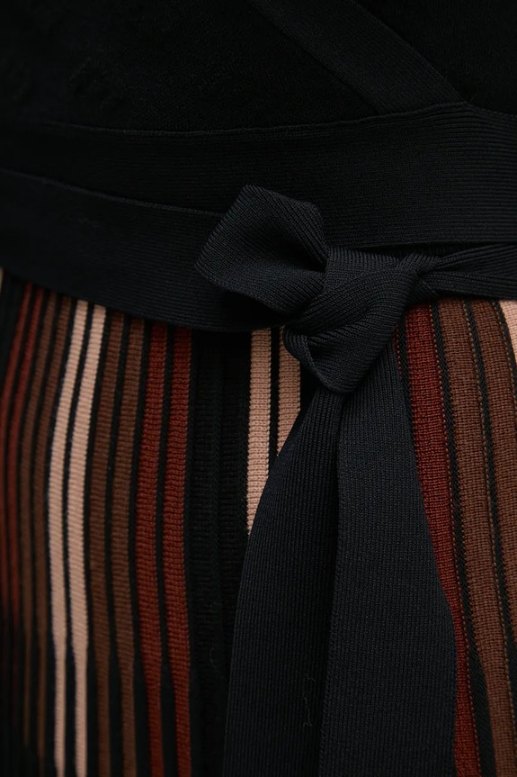 Φόρεμα DIANE VON FURSTENBERG DVFDR3S007 μαύρο