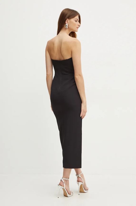 Bardot sukienka ELENI 57941DB czarny AW24