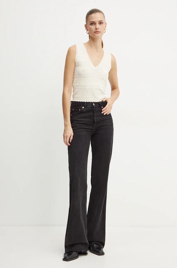 Morgan top MORTA MORTA bej AW25