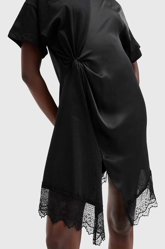 Дрехи Рокля AllSaints LANA LACE DRESS W115DB черен