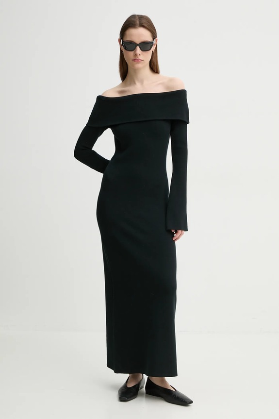 Φόρεμα By Malene Birger BENNIE με ελαστάν μαύρο 103115