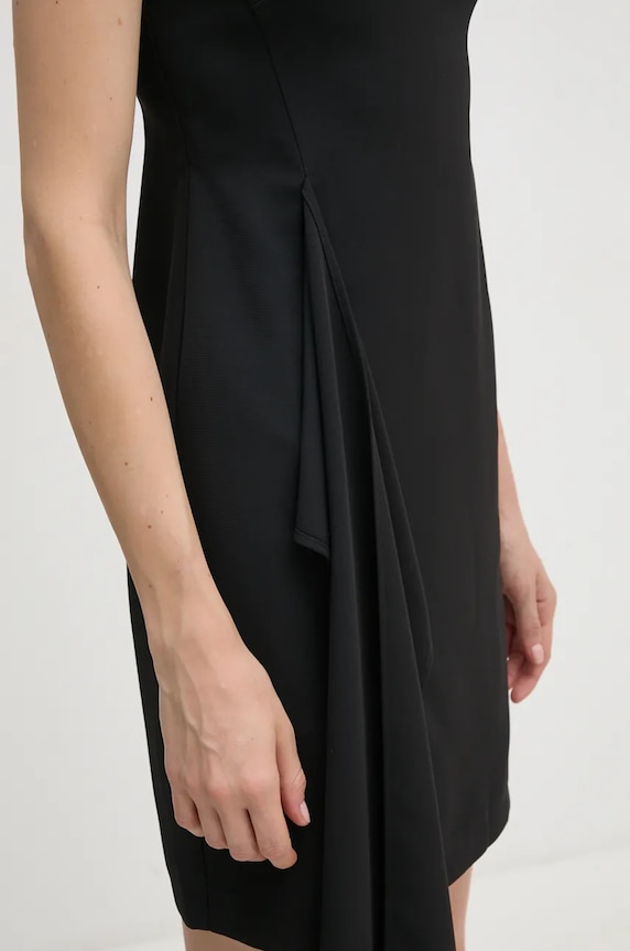 Φόρεμα Sandro Ferrone SFS23YBEBOLLETTA μαύρο