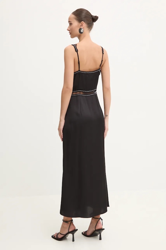 Îmbrăcăminte Never Fully Dressed rochie Mimi Dress with Stud Trim NFDDR1658 negru