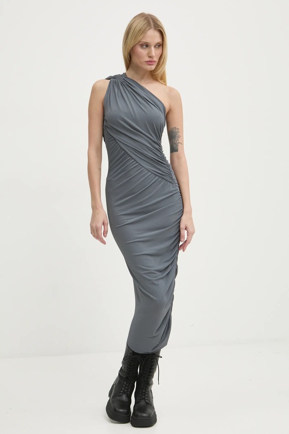 Rick Owens Lilies rochie LI02D5526CVI gri AW24