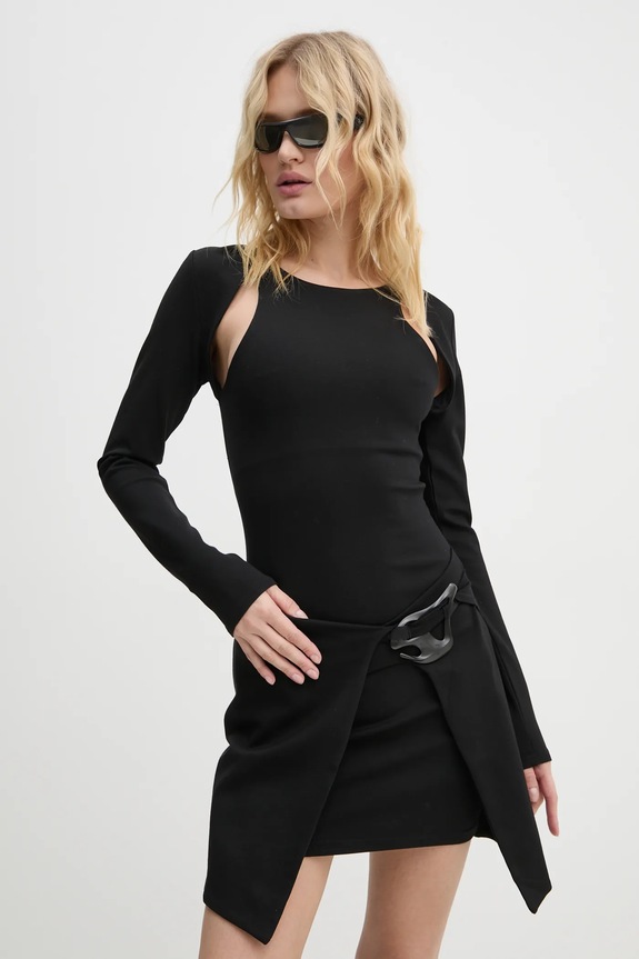 Heliot Emil dress mini black AW24.W.11.065.BLK01