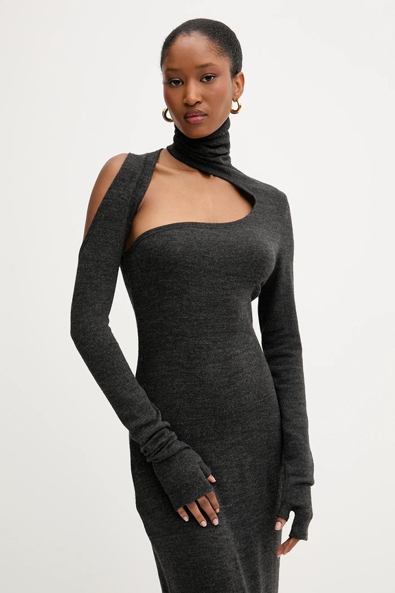 Haljina PRESSIAT siva PRE419FW24